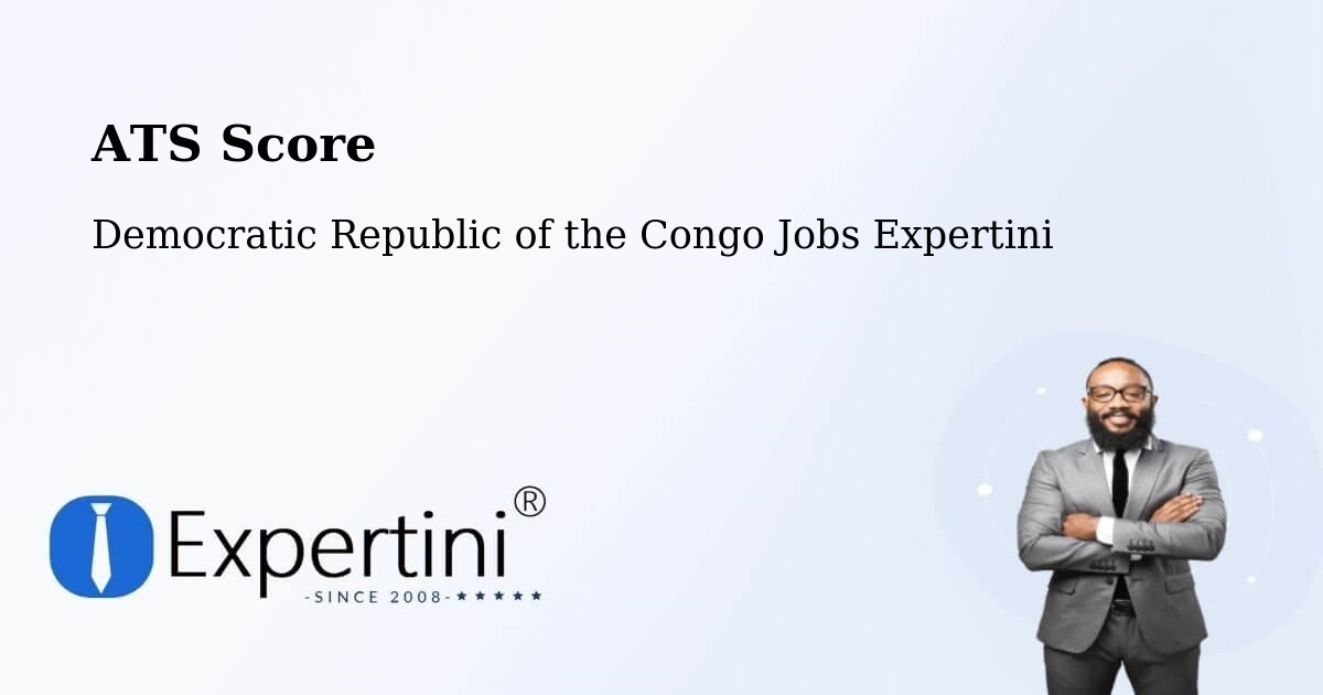 Resume ATS Score & Job Description Match Tool – Inongo - Democratic Republic of the Congo Jobs Expertini
