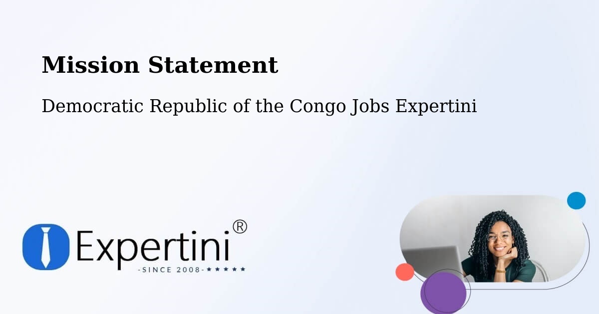 Corporate Mission – Inongo - Democratic Republic of the Congo Jobs Expertini