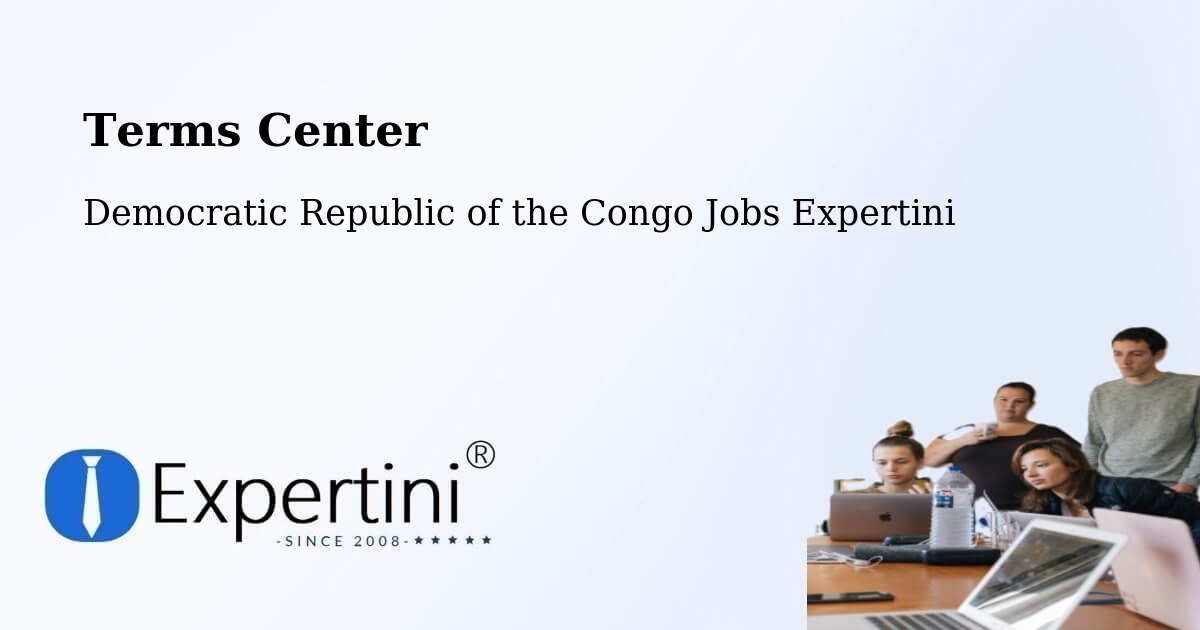 Terms of Service – Inongo - Democratic Republic of the Congo Jobs Expertini